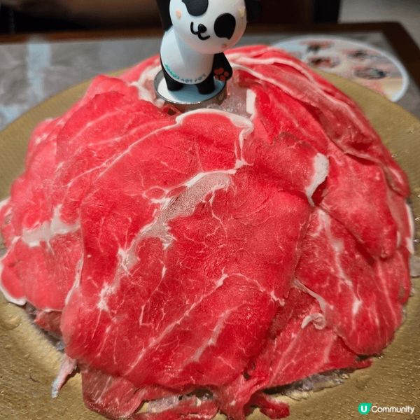 唔少人北上食好西，我就近近地帶媽咪佢金光華食熊貓火鍋，食火鍋...