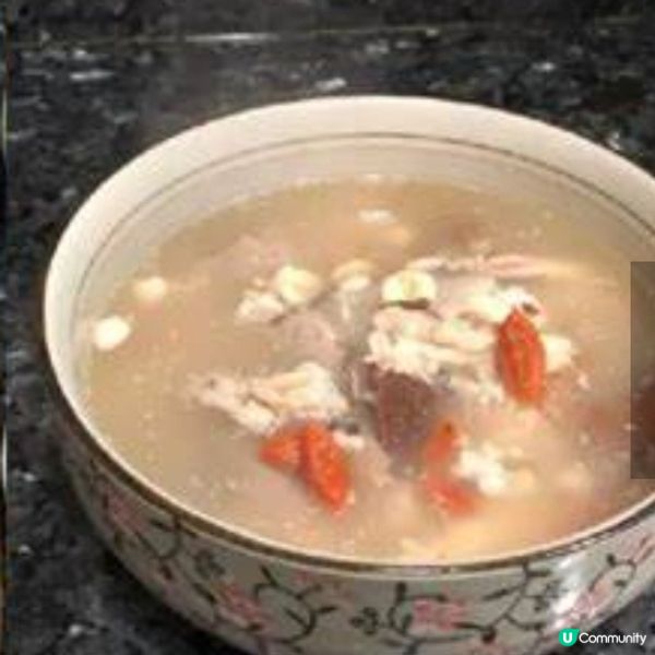 [護肝湯水] 淮山木耳蓮子瘦肉湯
