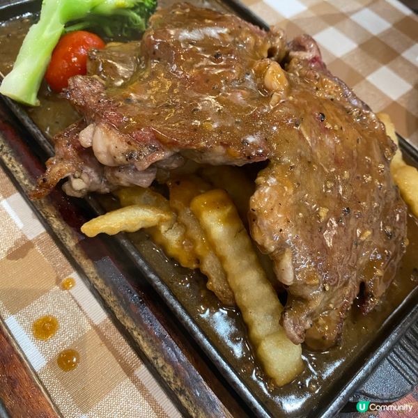 香港懷舊鐵板餐😌