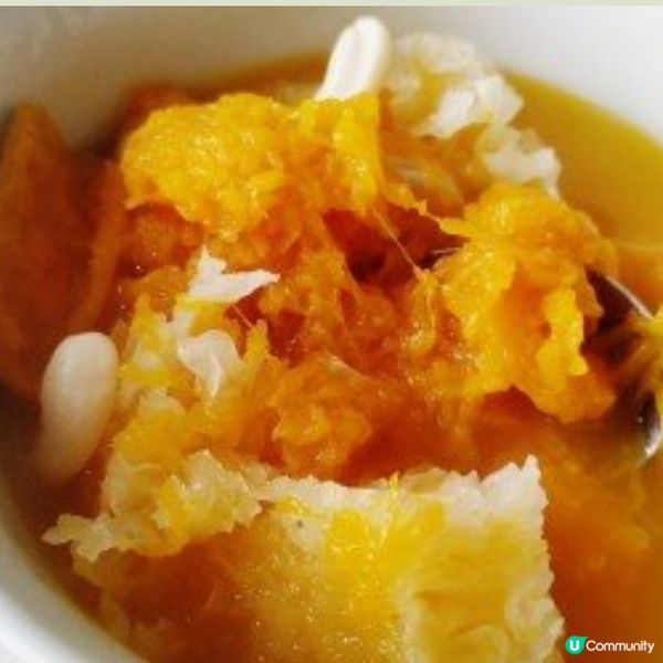 (素湯) 南瓜腰果百合雪耳湯