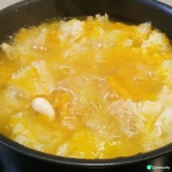 (素湯) 南瓜腰果百合雪耳湯