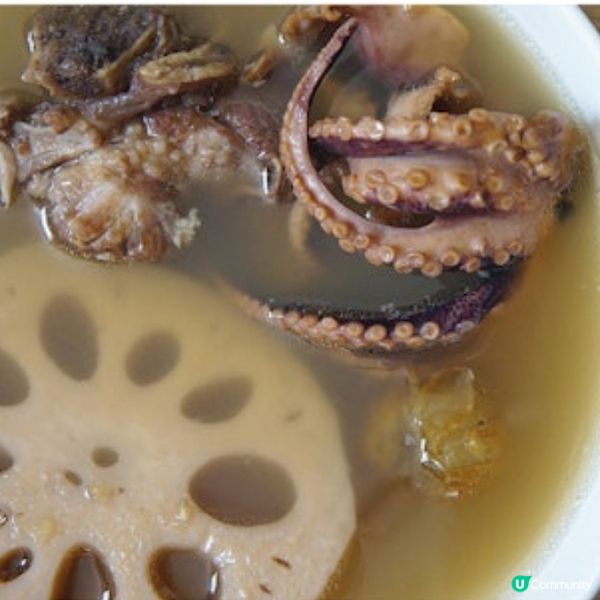 蓮藕章魚綠豆湯