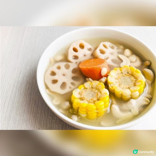 [痛風湯水] 蓮藕紅蘿蔔粟米湯