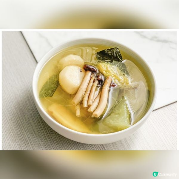 (素湯) 冬瓜馬蹄粟米鬚湯