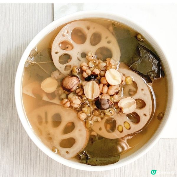 (素湯) 蓮藕綠豆薏仁湯