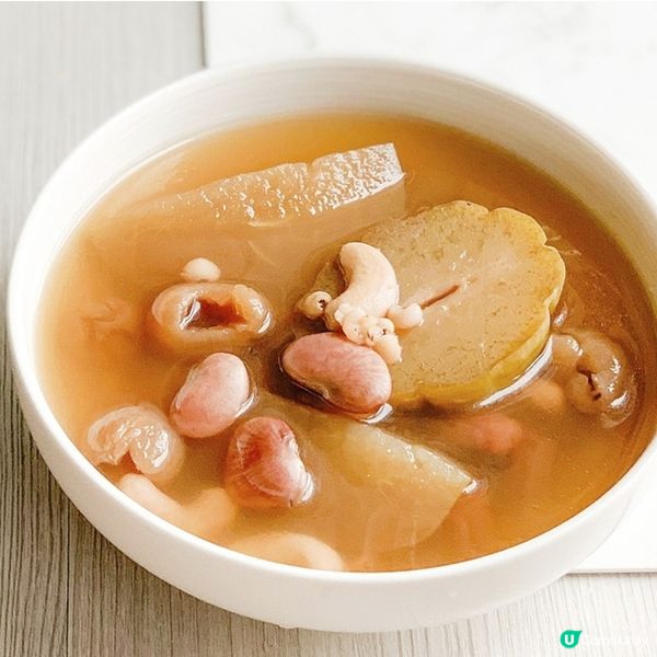 (素湯) 佛手瓜蘋果花豆湯