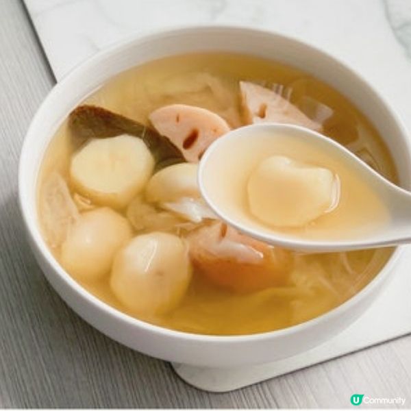 (素湯) 蓮藕馬蹄百合湯
