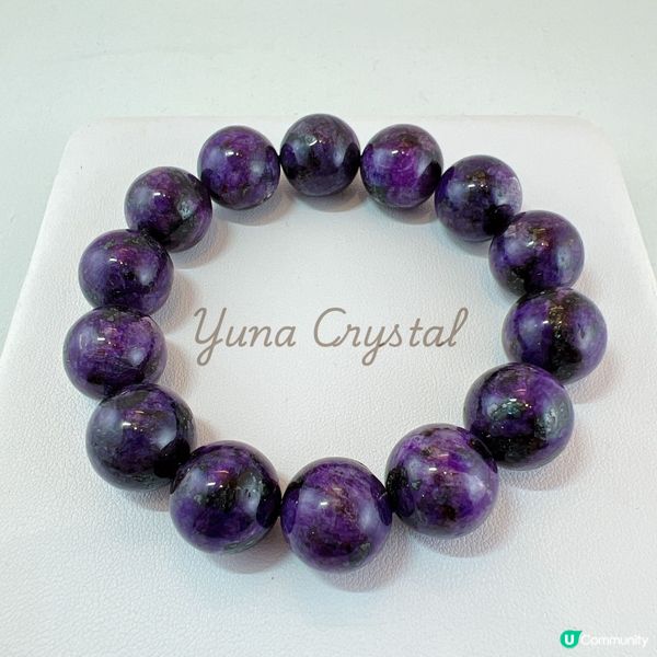 🐉紫龍晶手串 16mm