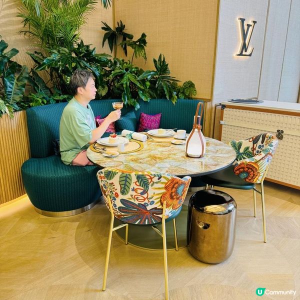 【開餐打卡啦】 曼谷最新LV The Place LV Cafe  |  Louis Vuitton Visionary Journeys浸沉式展覽館 開箱 | 唔駛book walk-in就有位