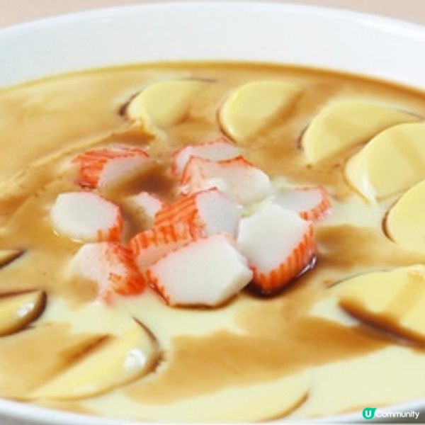 玉子豆腐蟹柳蒸水蛋