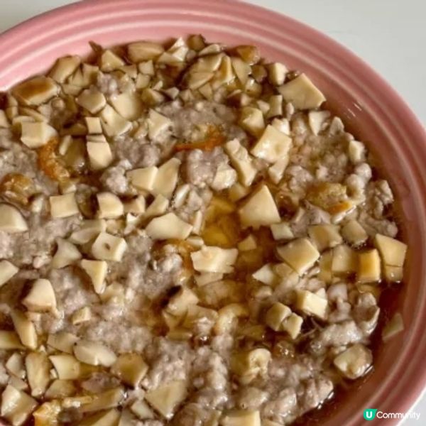 冬菇蝦米蒸肉餅