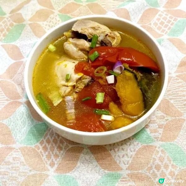 蕃茄南瓜雞湯