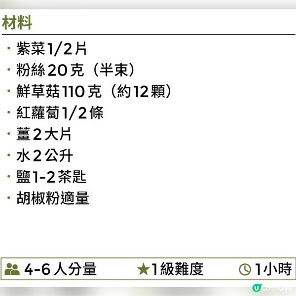 紫菜粉絲草菇湯