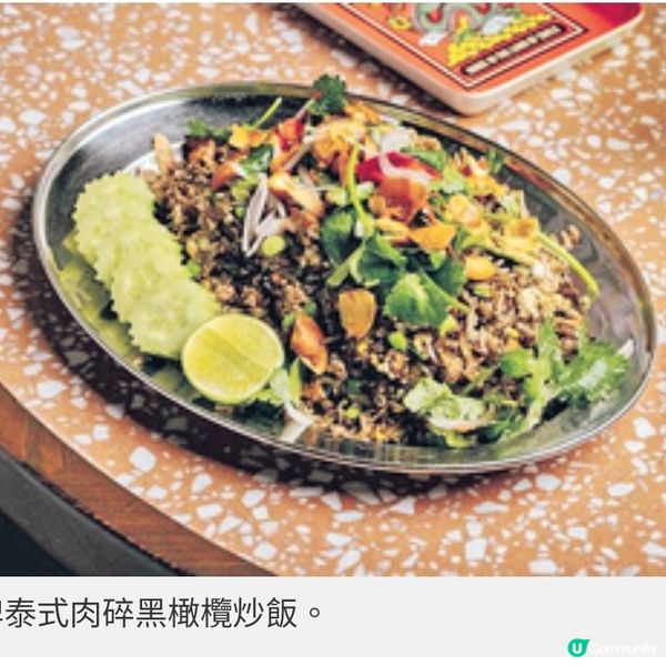 地道泰菜Samsen泰麵 營造曼谷唐 人街氛圍