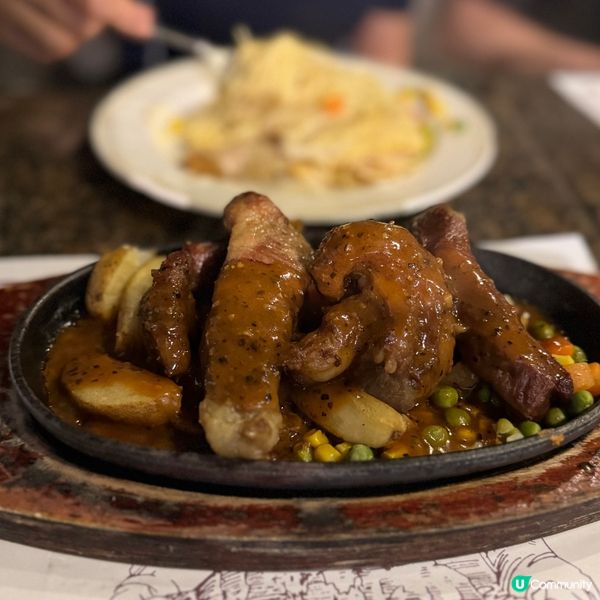 ☺️荃灣懷舊扒房 經典鐵板餐