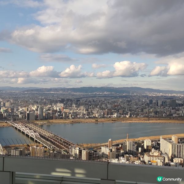 ## 大阪梅田打卡聖地🏙️藍天大廈遠望360度靚景💜