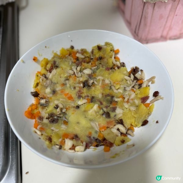 秋冬臘腸食譜🙌🏻鹹鹹甜甜🤩臘腸紫薯餅