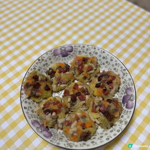 秋冬臘腸食譜🙌🏻鹹鹹甜甜🤩臘腸紫薯餅