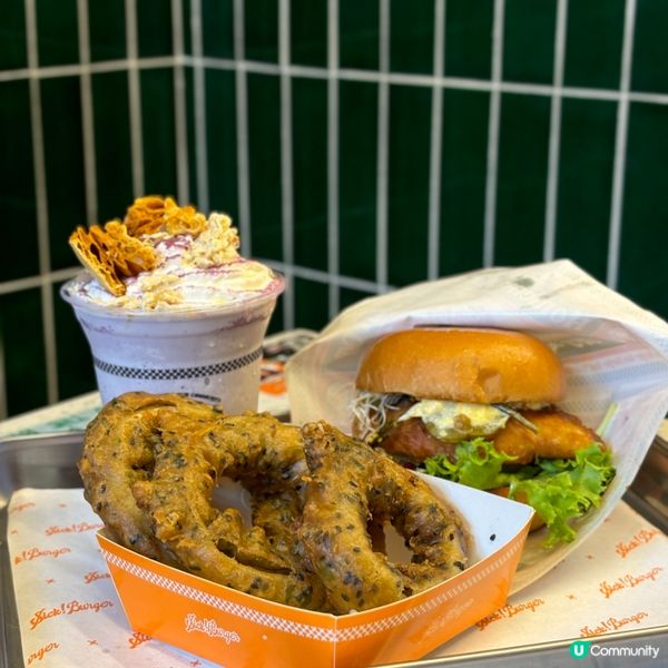 銅鑼灣•港風美式漢堡店 邪惡Milkshake