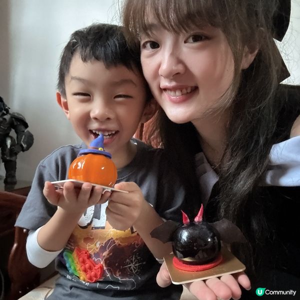 🎃 小肥陽萬聖節蛋糕之旅 🍰