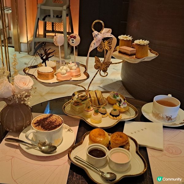 🩰 法式芭蕾下午茶 👑  米芝蓮一星夢幻體驗！