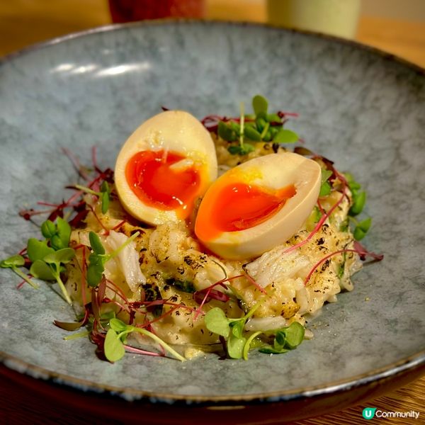 工廈裡精心製作的日式fusion菜🤩