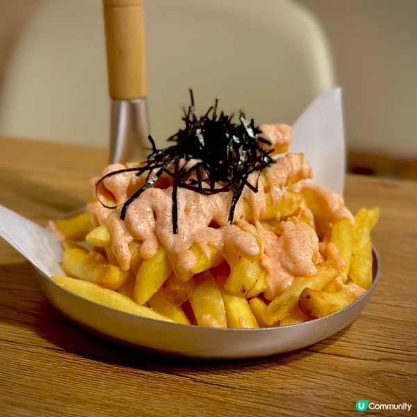 工廈裡精心製作的日式fusion菜🤩