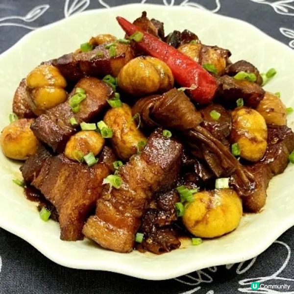 栗子紅燒肉
