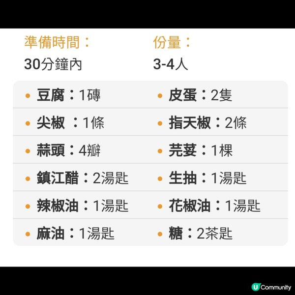 涼拌尖椒皮蛋豆腐