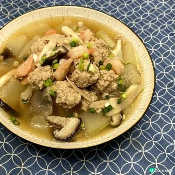 冬瓜肉丸