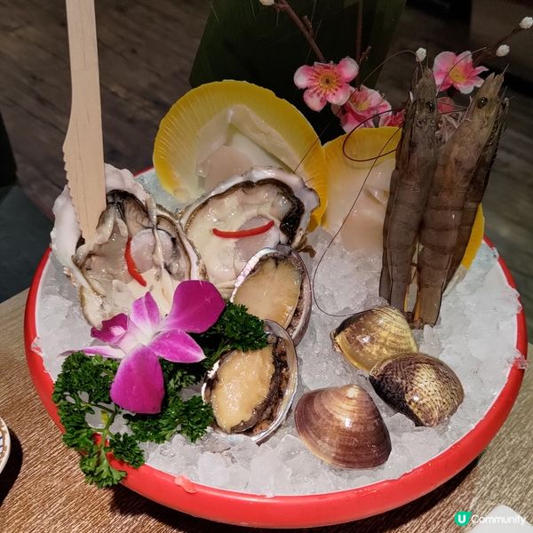 觀塘無限時火鍋放題🔥主食+刺身+海鮮+手切牛食到飽💜