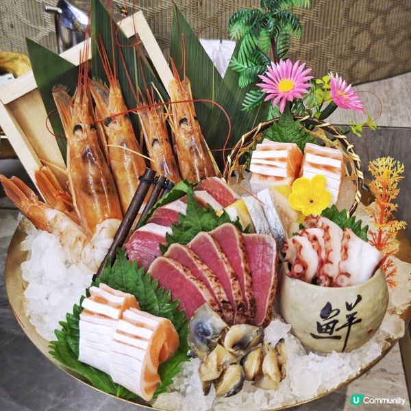 有大閘蟹🦀任食嘅🇯🇵日泰🇹🇭式放題