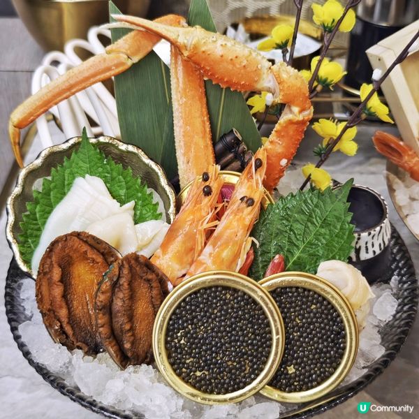 有大閘蟹🦀任食嘅🇯🇵日泰🇹🇭式放題