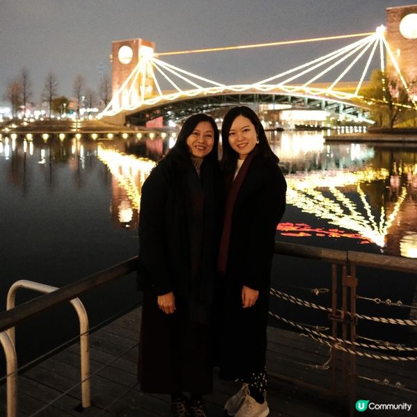 富山遊夢幻點燈!富岩運河環水公園✨