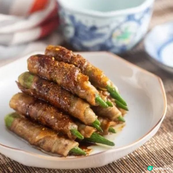 秋葵豬肉捲