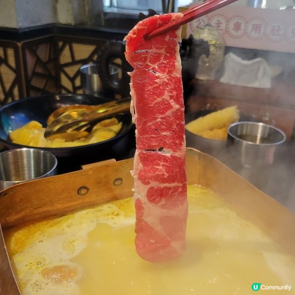 古代公主駕到👸華麗宮廷風火鍋店 ，招牌嘅雍穆公主湯底好正