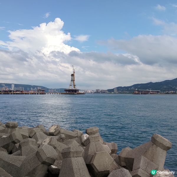 台北漁人碼頭打卡📸️ 超遼闊海景靚到爆💥💜