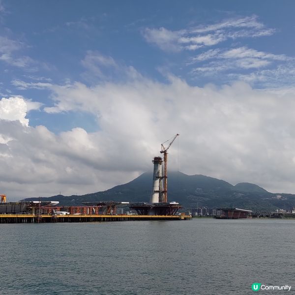 台北漁人碼頭打卡📸️ 超遼闊海景靚到爆💥💜