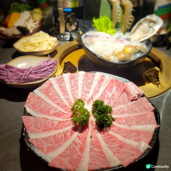 抵食lunch set🔥🐄日本A4和牛小火鍋