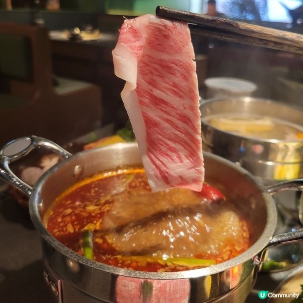 抵食lunch set🔥🐄日本A4和牛小火鍋