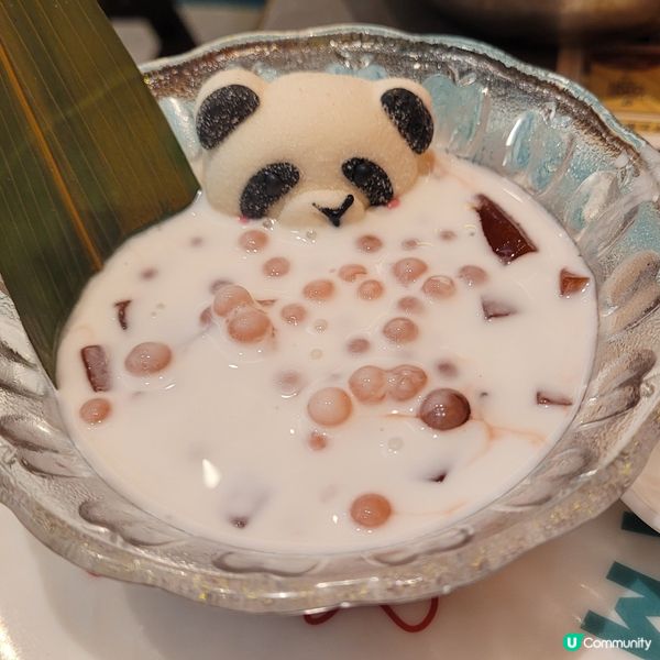 可愛熊貓甜品💕