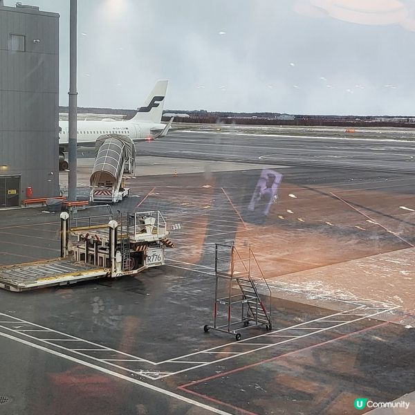 芬蘭赫爾辛基萬塔機場停機坪