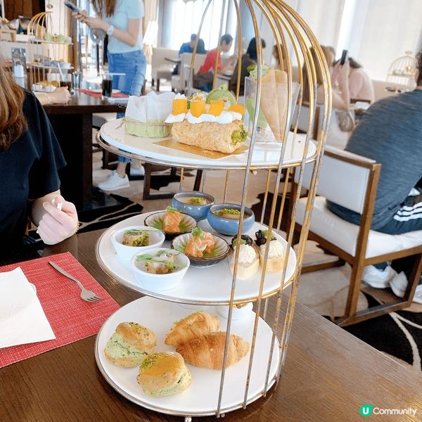 香港九龍東皇冠假日酒店開心果下午茶+Pop Corn Ven...