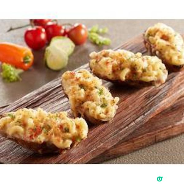 芝士通粉焗薯皮

