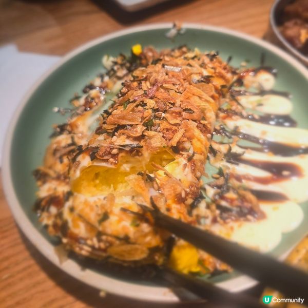 蒜香卷心菜玉子燒