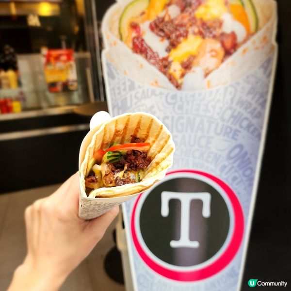 尖沙咀📍快靚正•邊走邊吃美味卷餅🌮