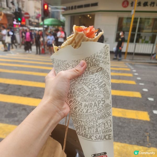 尖沙咀📍快靚正•邊走邊吃美味卷餅🌮
