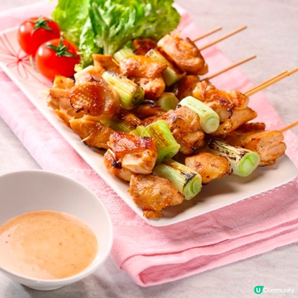 醬燒京蔥雞肉串


