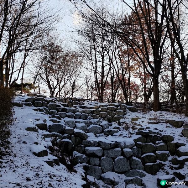 ## 韓國首爾林雪景打卡❄️好浪漫好有feel💜