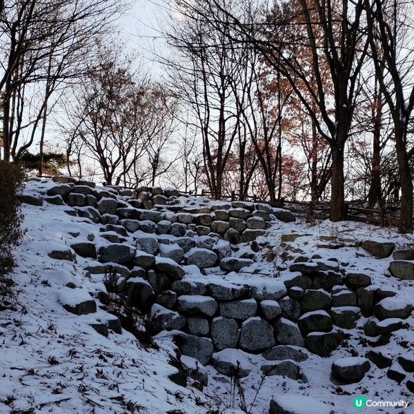 ## 韓國首爾林雪景打卡❄️好浪漫好有feel💜